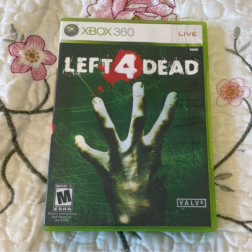 xbox 360 left 4 dead video game